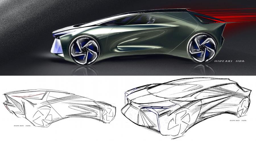 Эскиз Lexus LF-30 Electrified 2019 года  (фото 54 из 82)